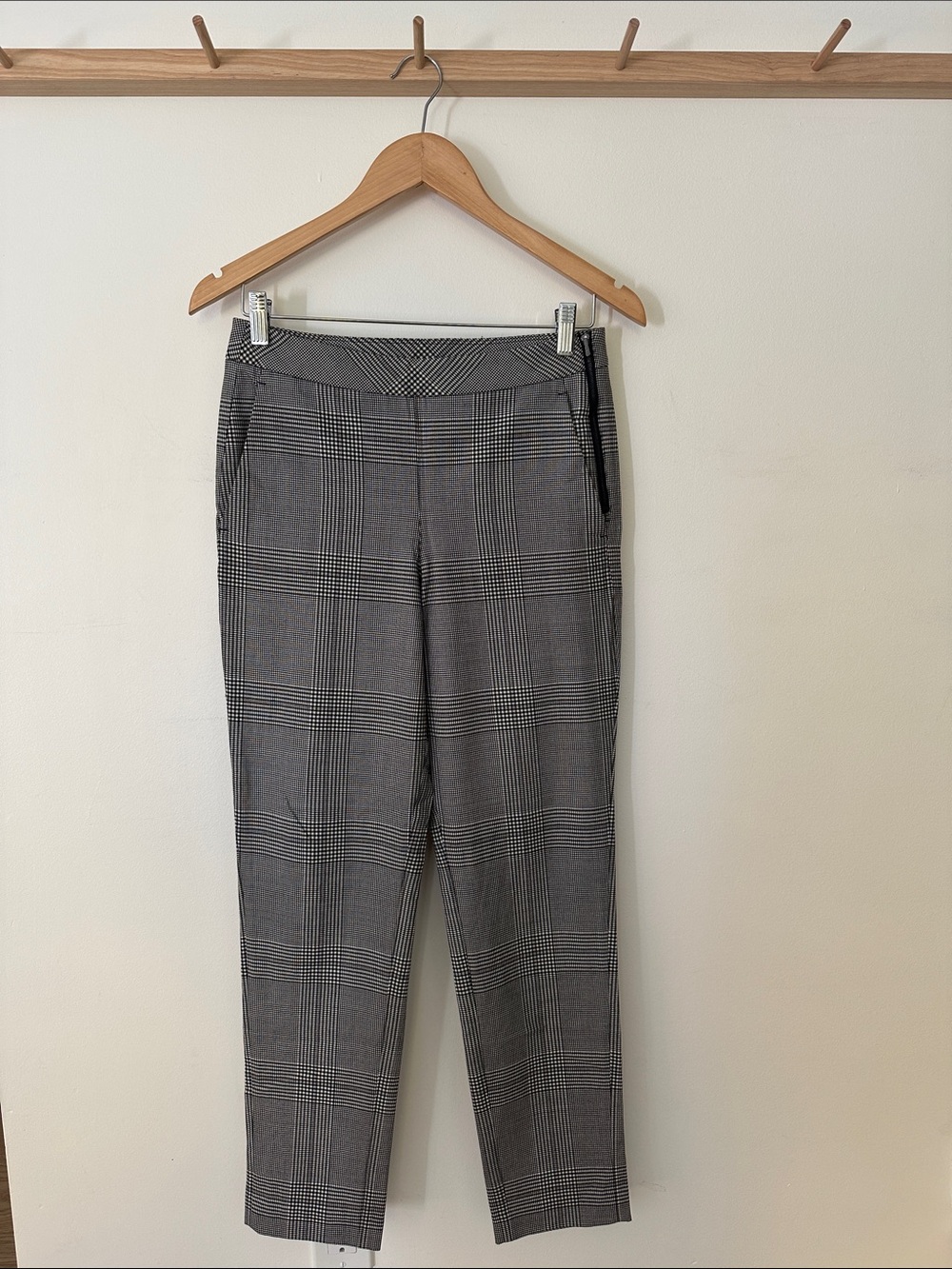 Kit and Ace Glen Plaid Wool Dress Pants
